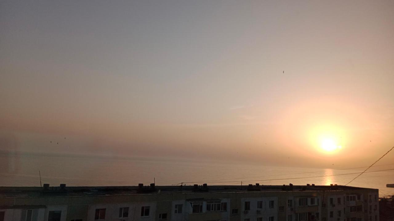 Трехкомнатные Апартаменты В 15 Микрорайоне С Видом На Каспийское Море И Возле Моря Aktau  Eksteriør bilde