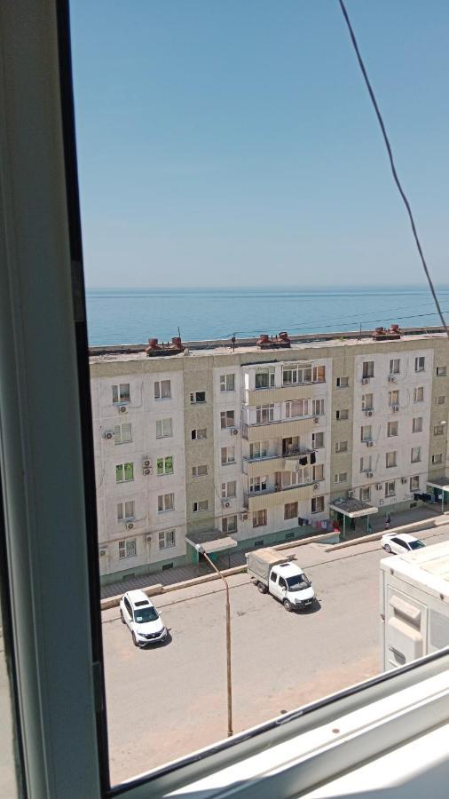 Трехкомнатные Апартаменты В 15 Микрорайоне С Видом На Каспийское Море И Возле Моря Aktau  Eksteriør bilde